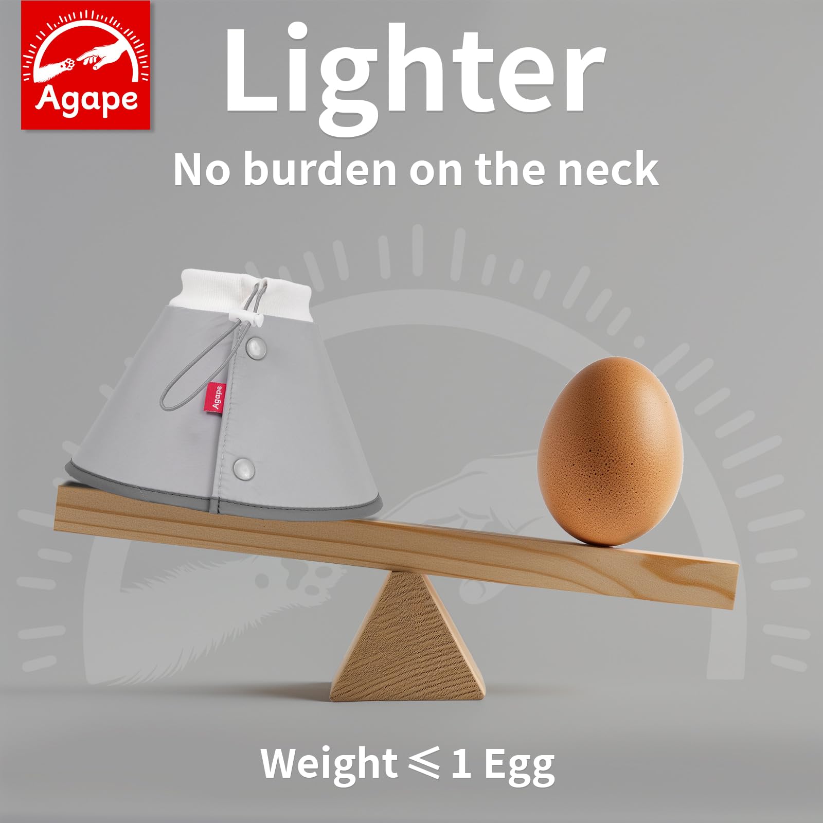 Agape cone boutons-ajustables-cordon assure un ajustement fiable sans perte d’adhérence.