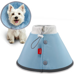 Cône Agape doux et léger pour petits chiens et chats, favorisant un sommeil paisible