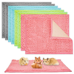 Tapis litière gris Agolctry 40x30 cm, antidérapant et absorbant pour cages.