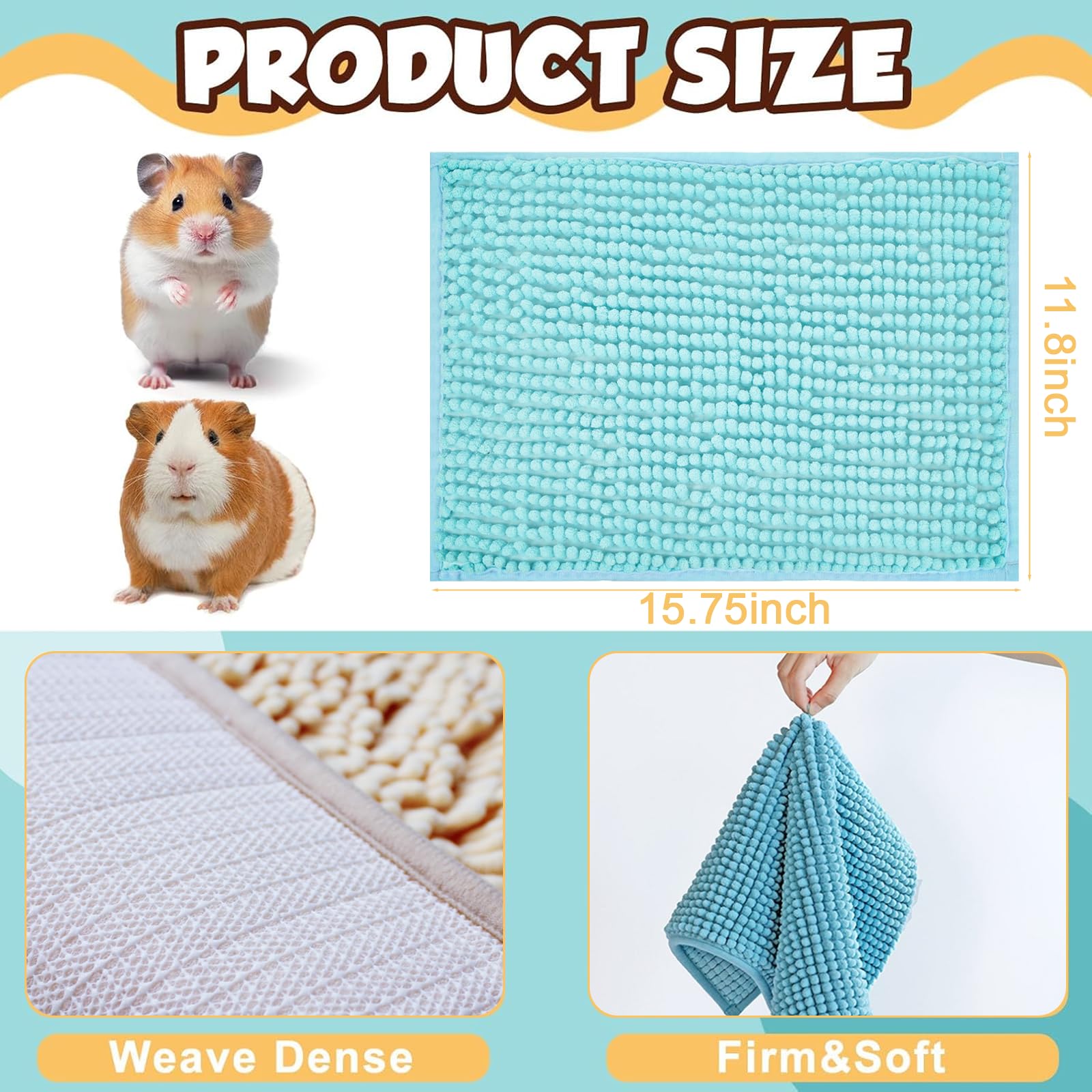 Tapis polyvalent Agolctry 40x30 cm, usage polyvalent et multifonctions.