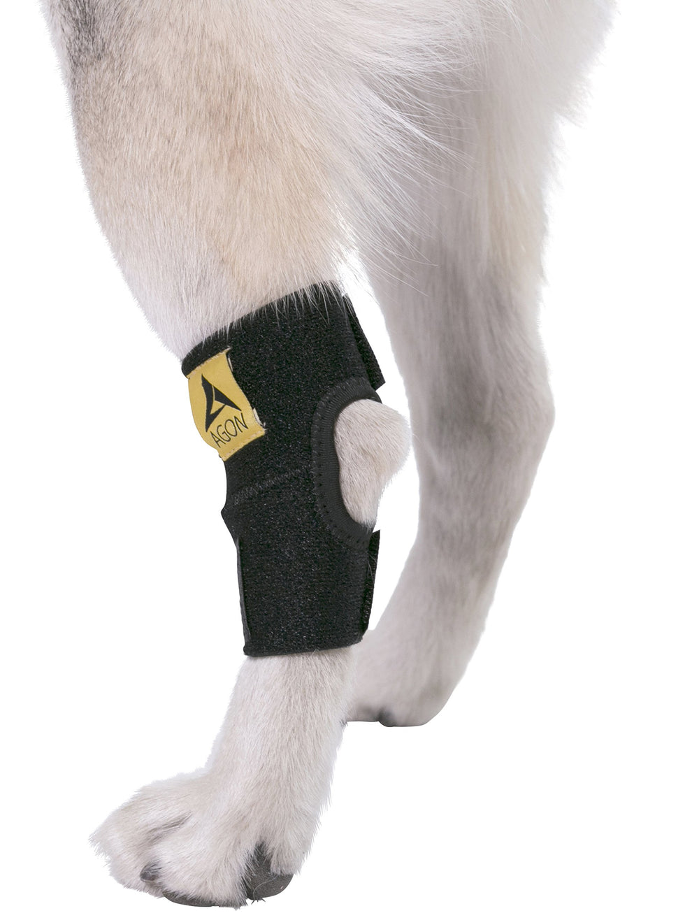 Matière nylon robuste et maille douce utilisées par AGON pour chien.