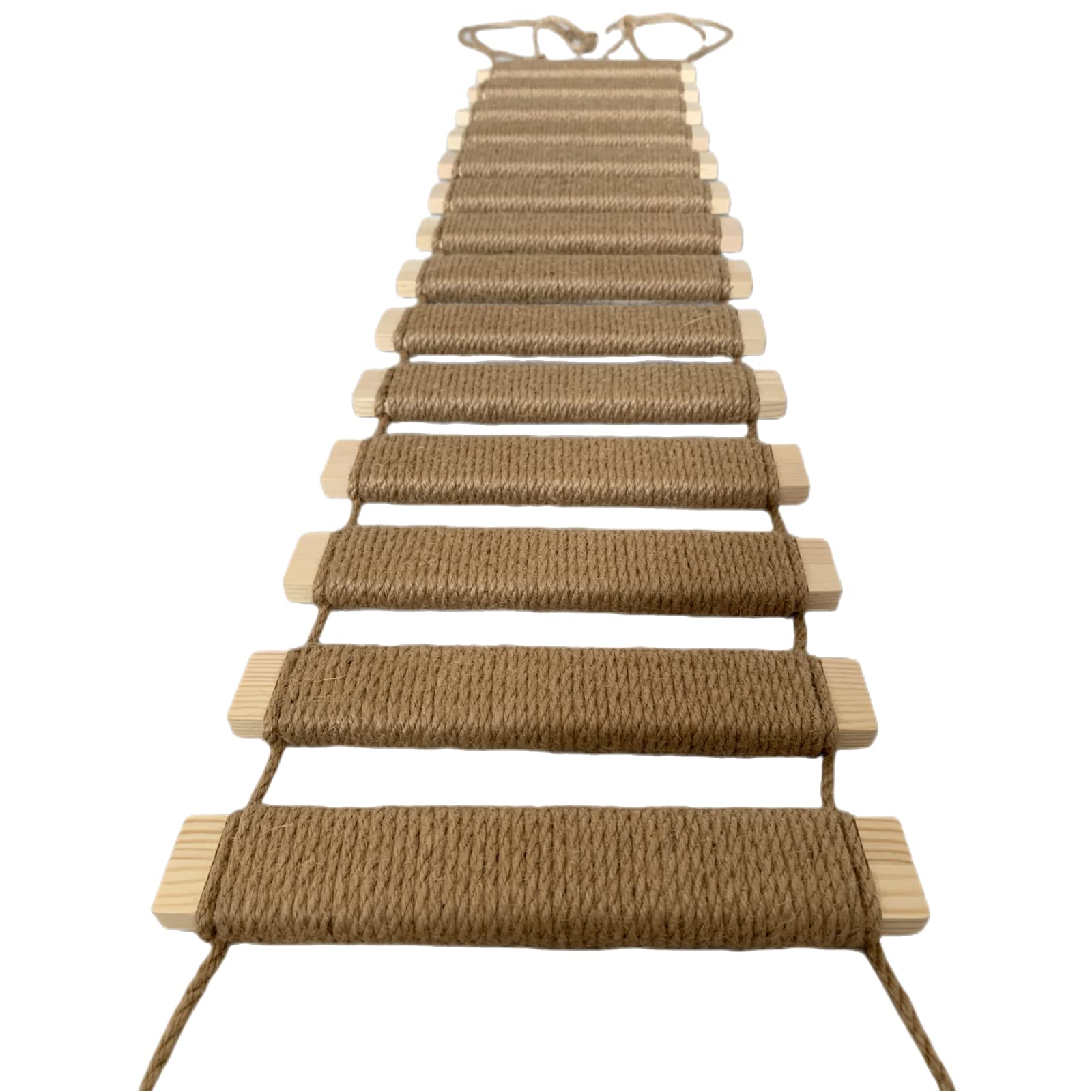 AGRICUE pont-grimpe-chat-sisal, favorise l'escalade naturelle et le jeu sûr.