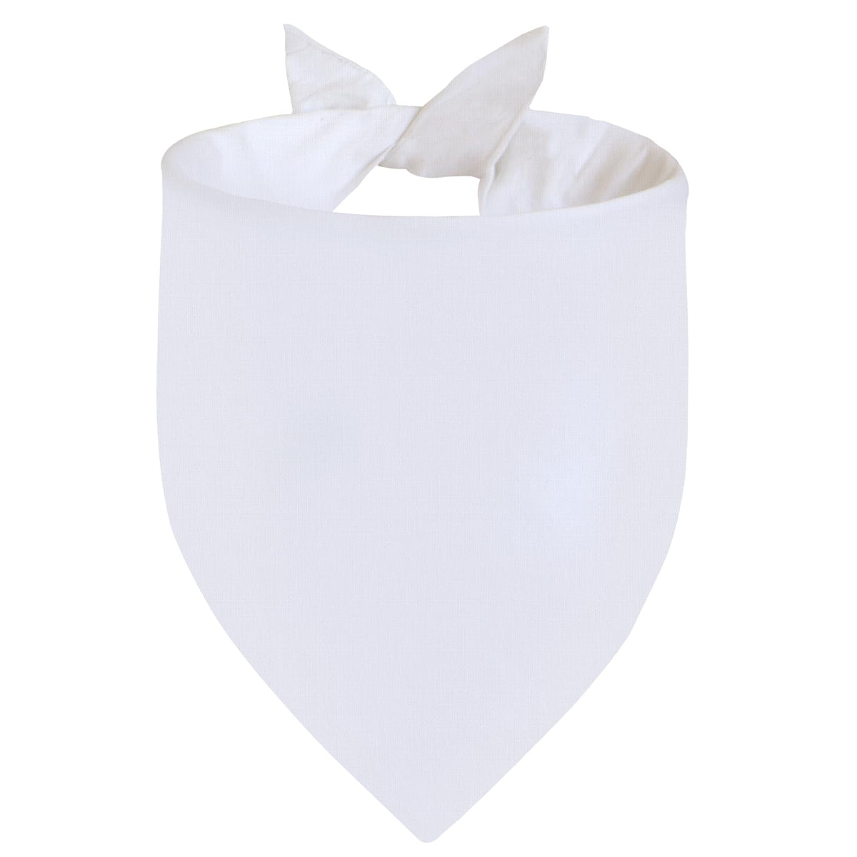 Bandana Agroon pour chien blanc XL, accessoire coton durable pour séance photo.