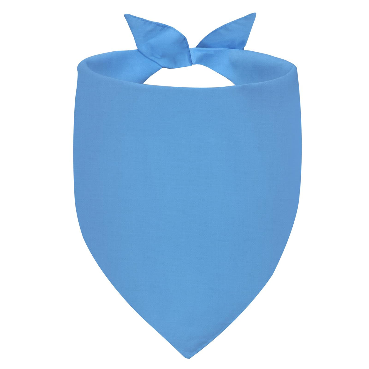 Bandana Agroon bleu grand pour chien, facile à porter et lavable.