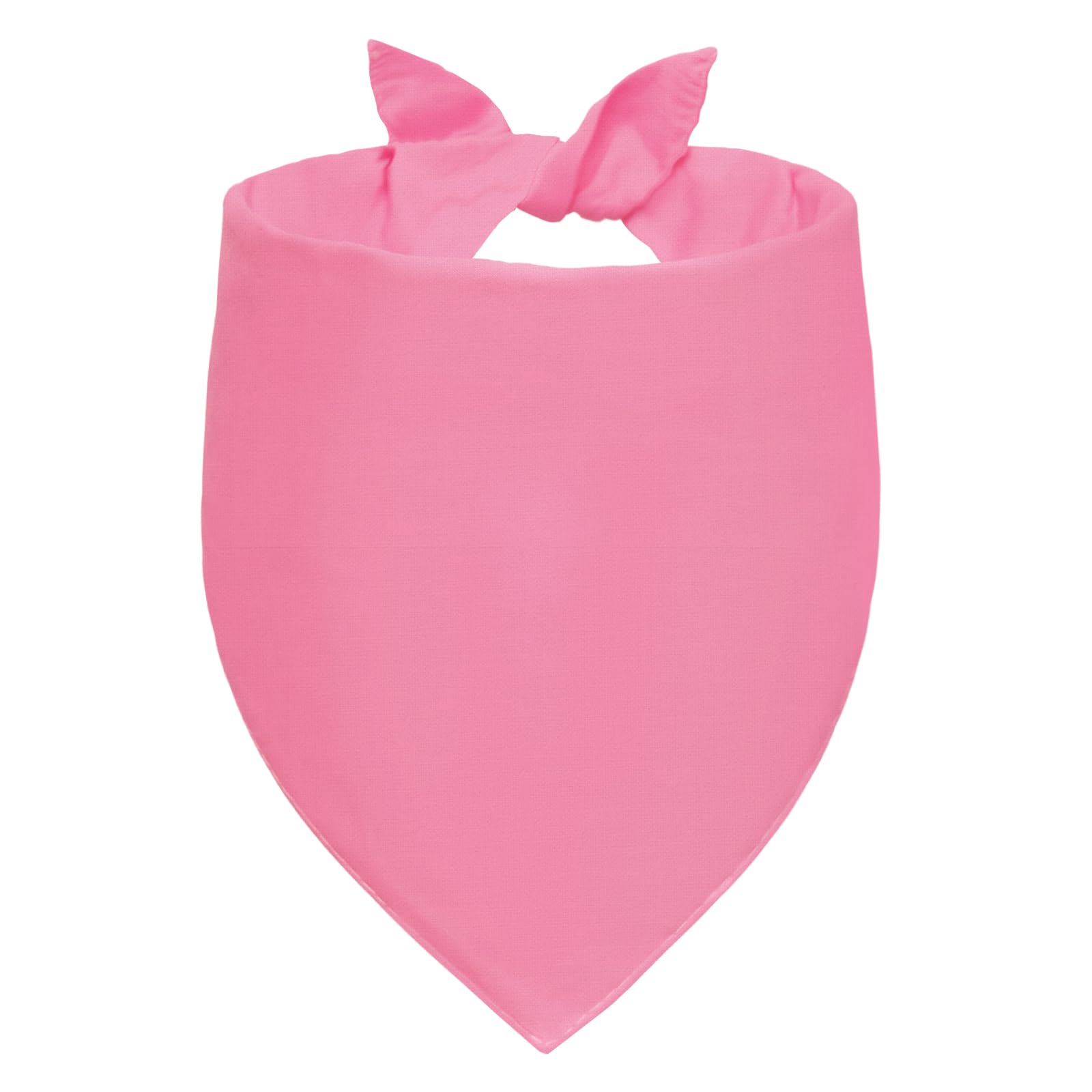 Bandana Agroon pour chien rose, vue avant, look tendance lors des balades.