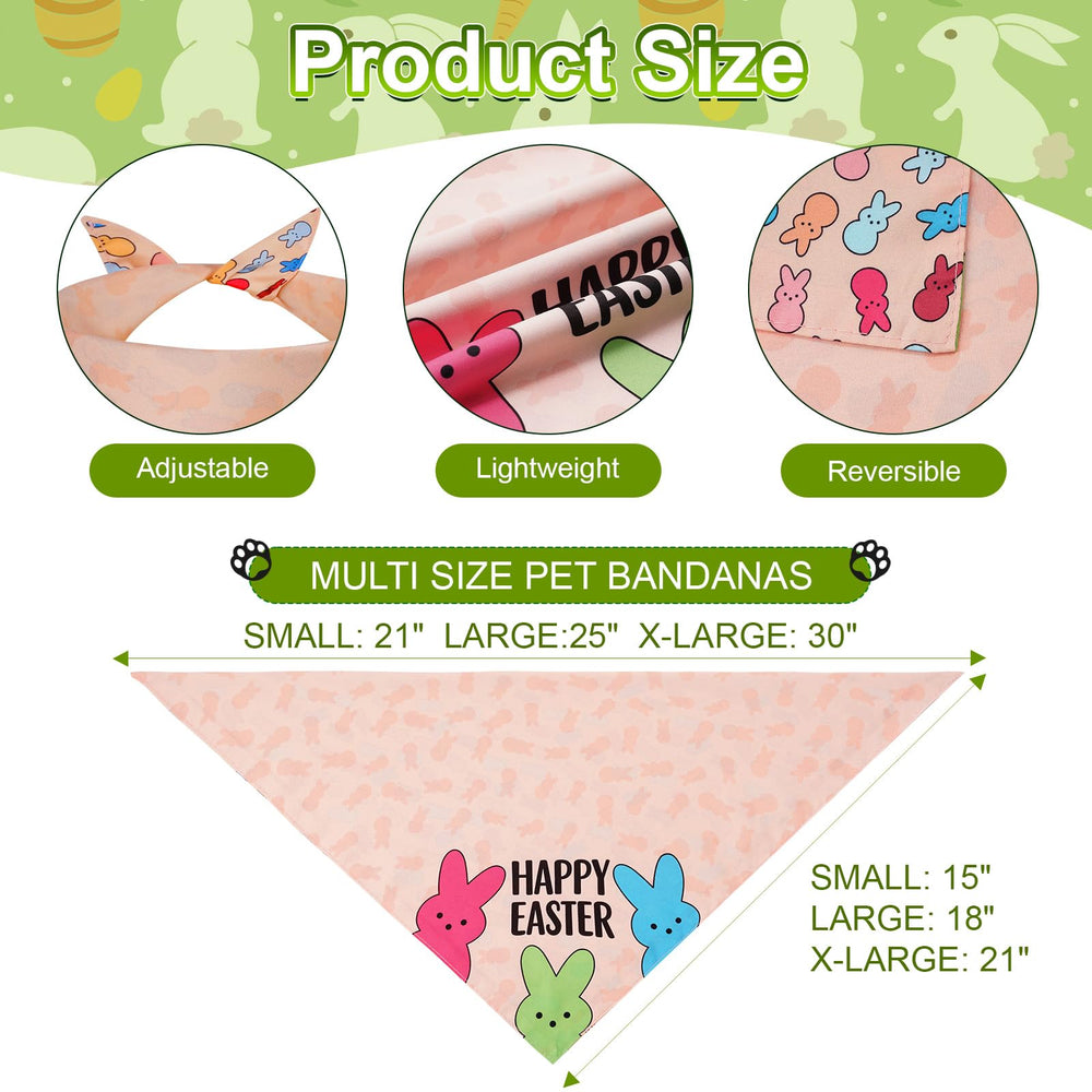 Petite taille 15x21cm Agroon paques, adaptée petits chiens et chats.