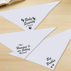 Bandana triangulaire réversible Agroon, pratique pour les promenades et les photos.