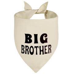 Bandana Agroon Big Brother beige 15x21 pouces, durable et léger pour chiens actifs.