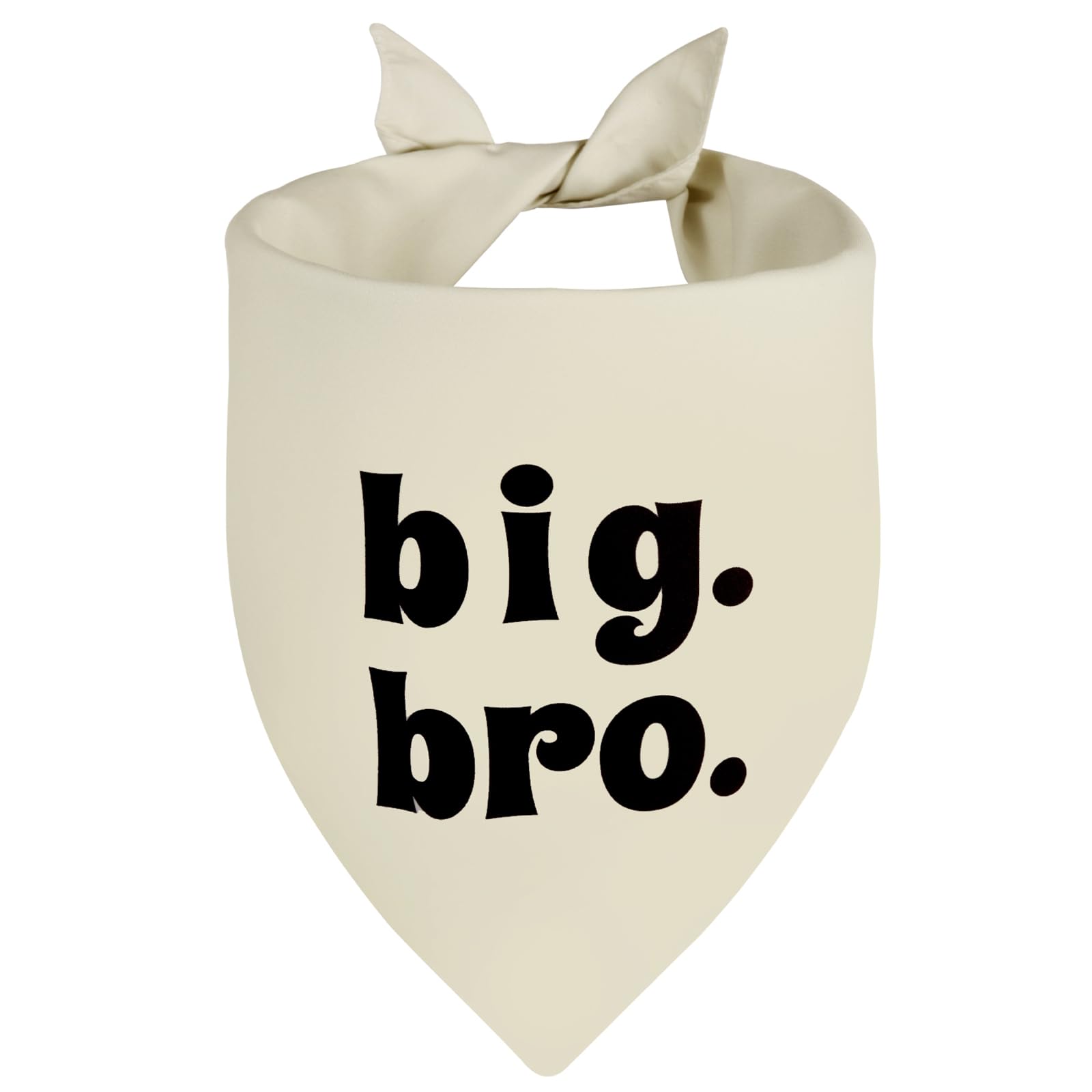 Bandana Agroon Big Brother beige 18x25 pouces, ajustable et facile à laver.