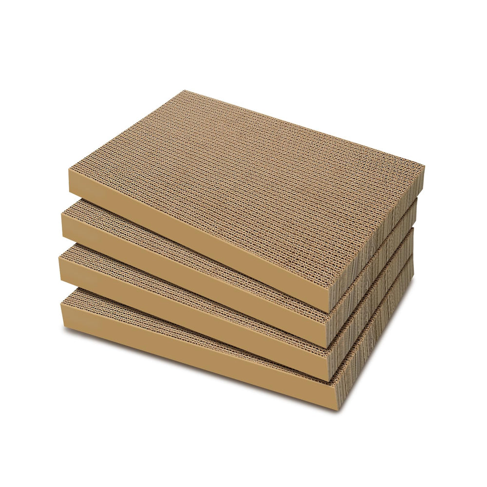 AGYM Chat Grattoir Carton – ensemble de recharges, griffage durable.