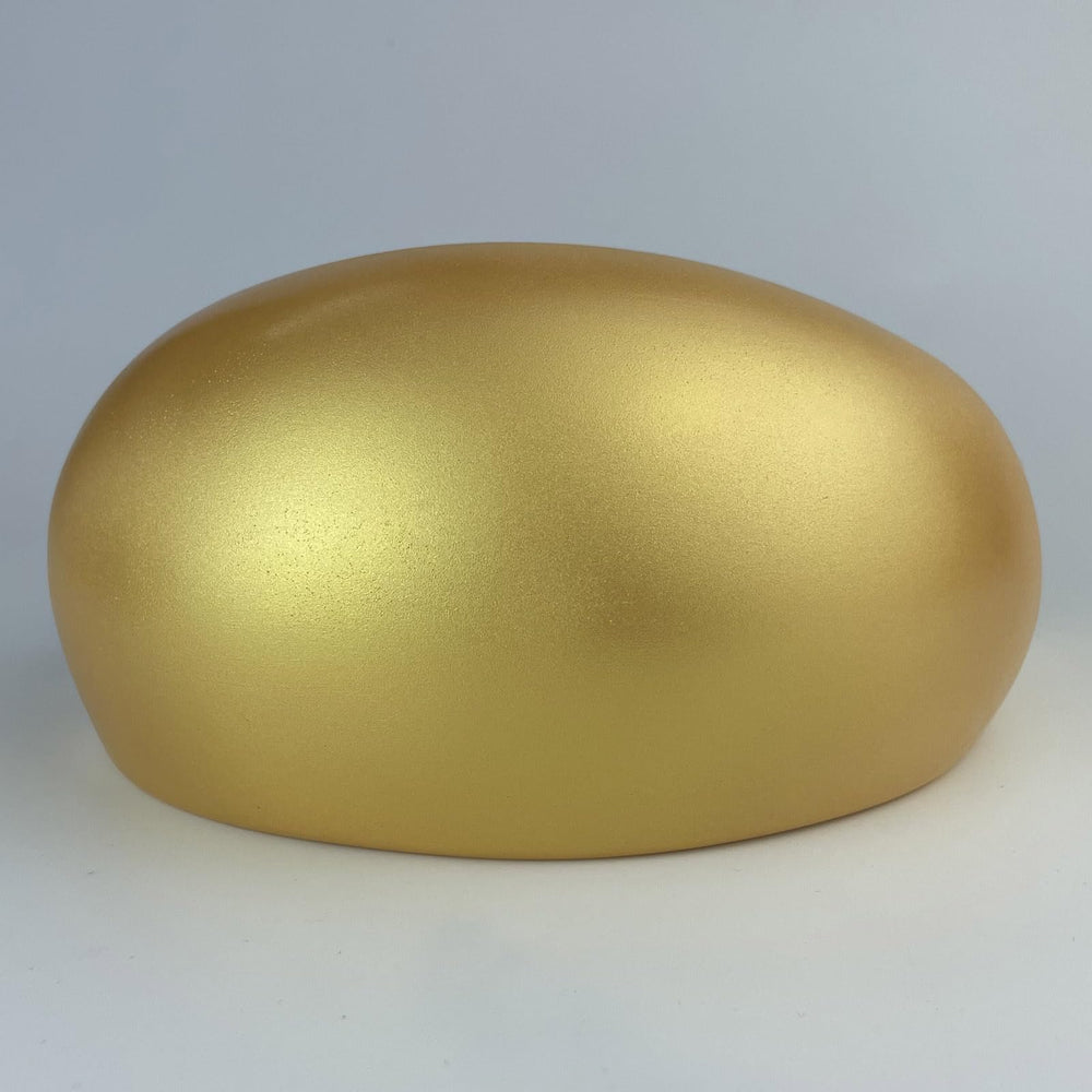 AHAILUOO Petite urne animale en résine jaune, rangement sûr des cendres.