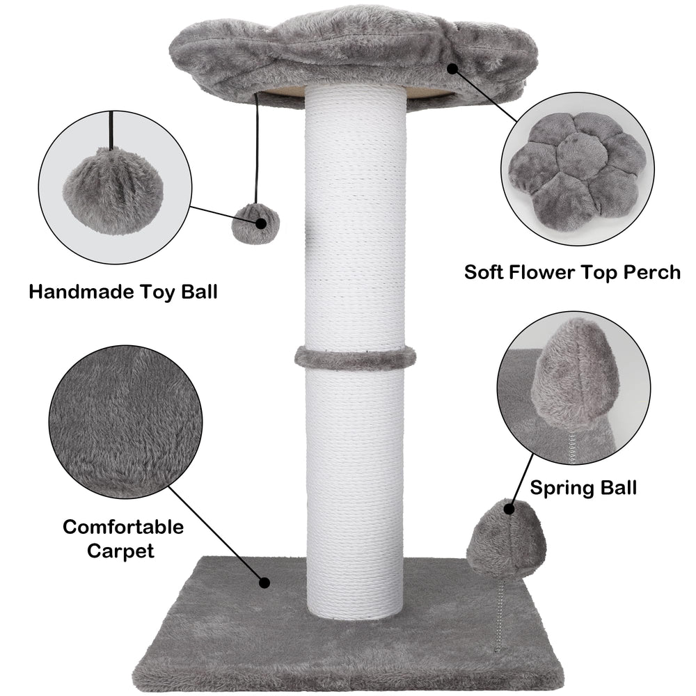 Ahomdoo corde-coton-douce : surface agréable pour griffer sans blessure.