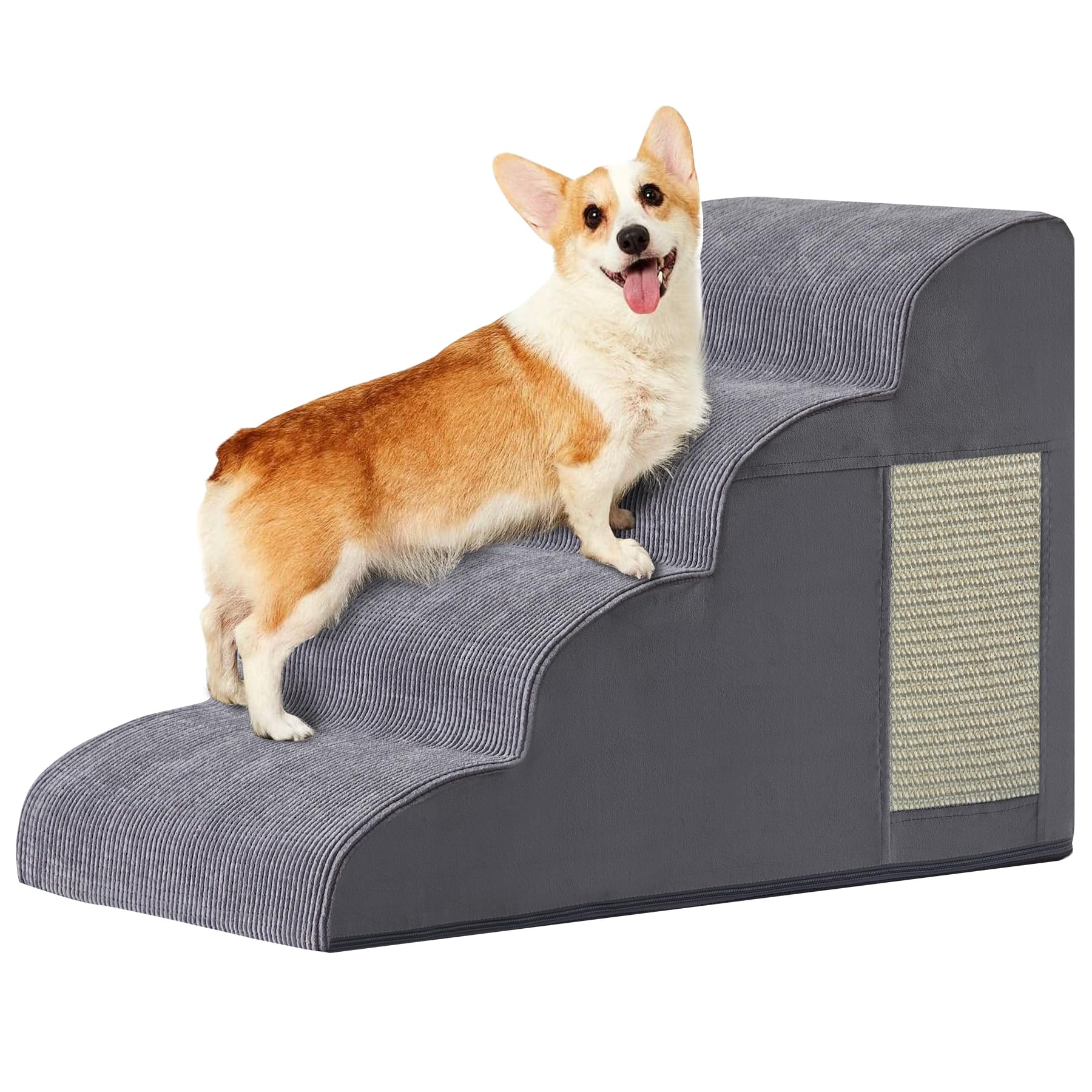 Escalier Ahpmeoa pour chiots près du lit avec accès facilité