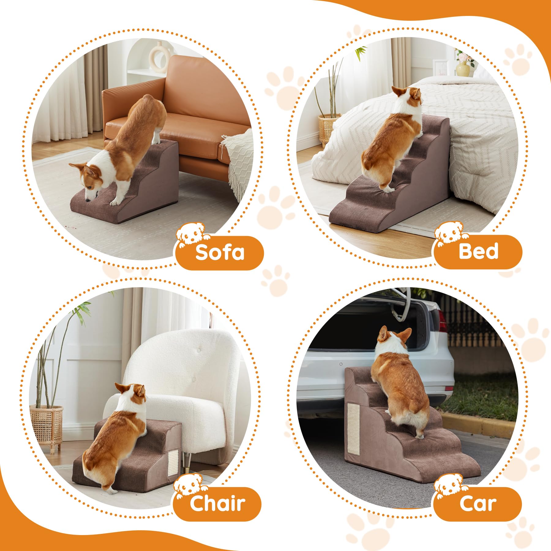 Ahpmeoa housse lavable en peluche amovible et facile d'entretien