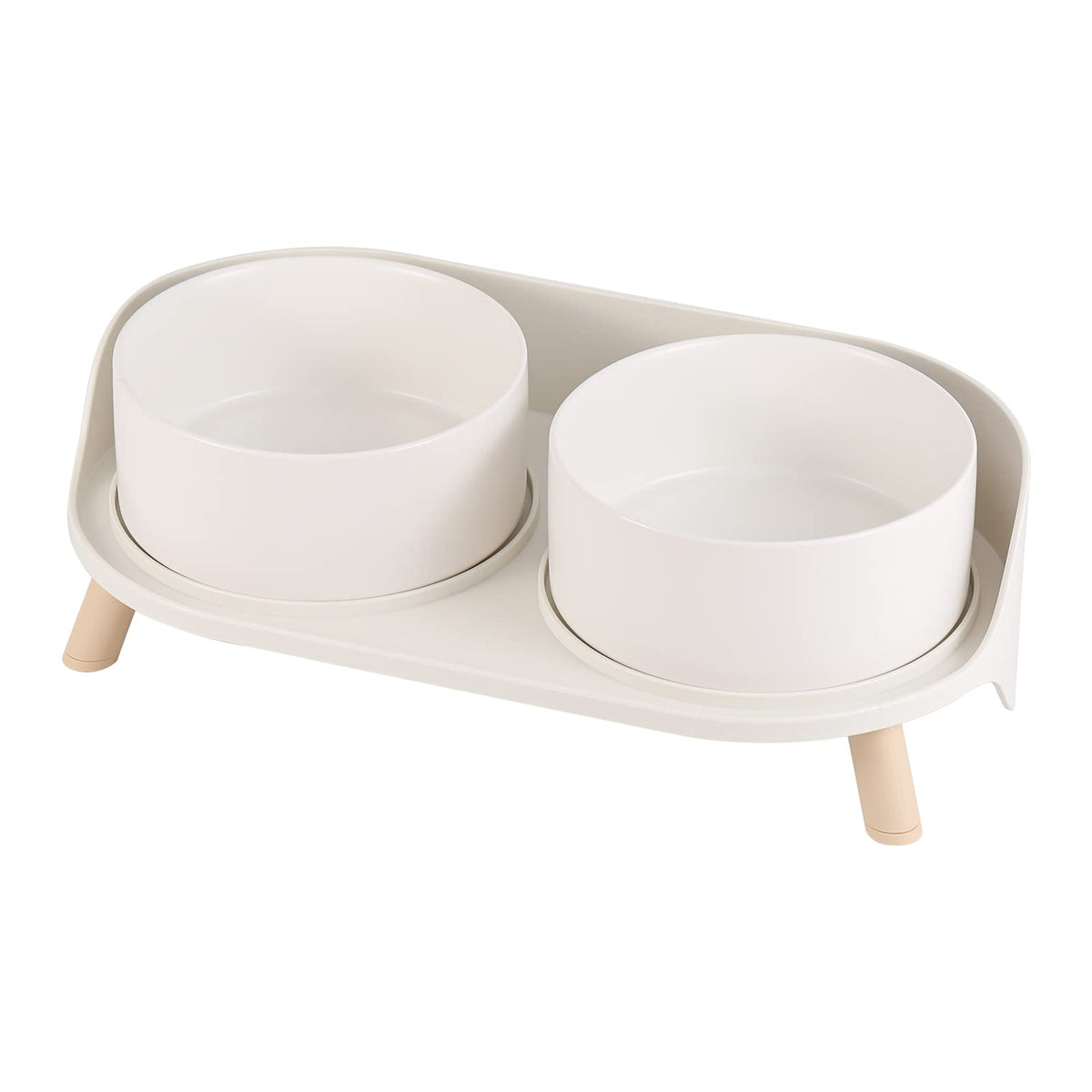 AHX bols chiens eleves ceramiques, repas ergonomiques et propres pour votre animal.