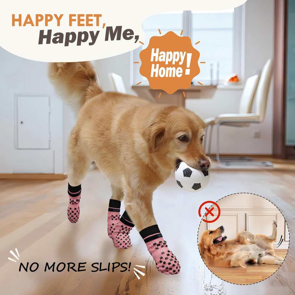 AIEDOULER chaussettes chien facilité d'enfilage.