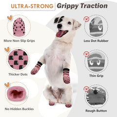 AIEDOULER chaussettes chien, matériau doux et respirant.