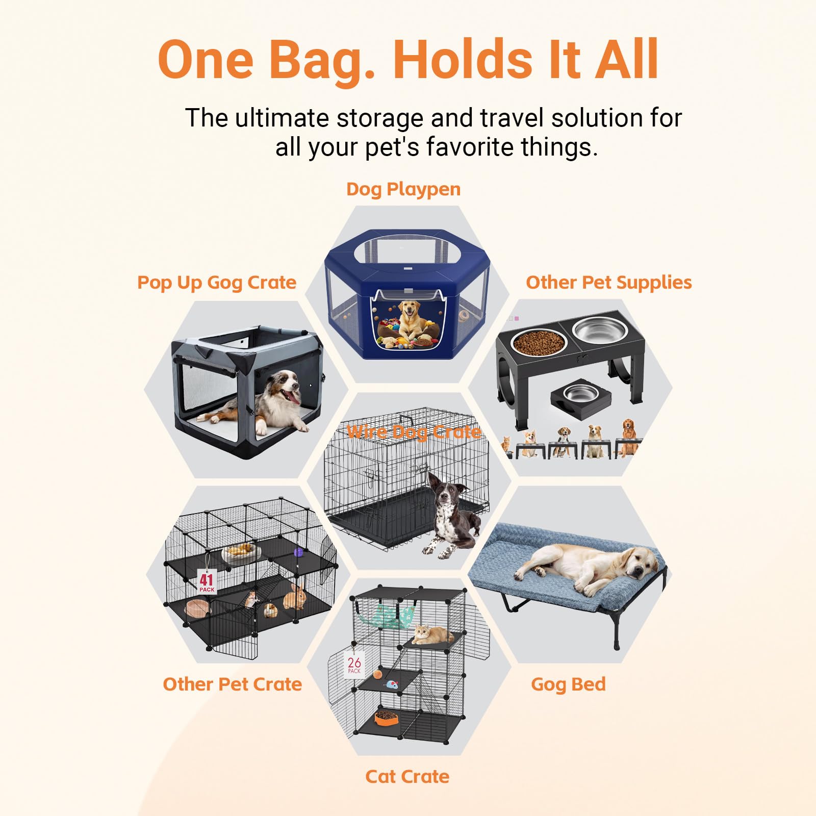 Sac AIFLAG pour parc pliante, rangement rapide