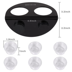 Aiicioo Gecko Feeder Ledge avec aimant magnétique pour fixation sécurisée