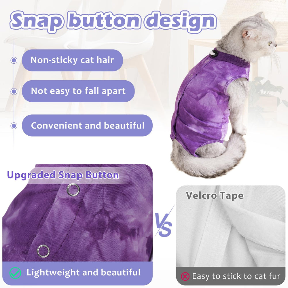 Aiieim combinaison de récupération chat ouverture dos toilette facile.