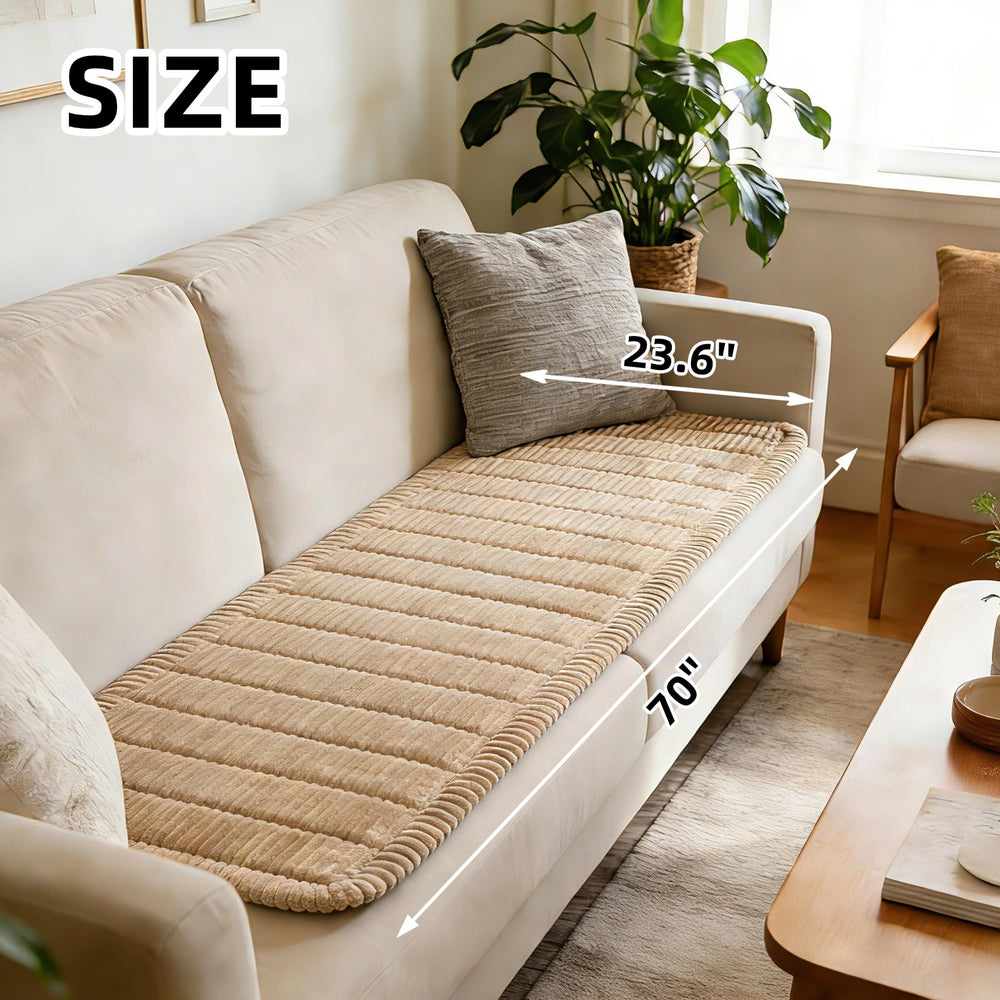 Couverture marron Ailidso, style pratique et discret.
