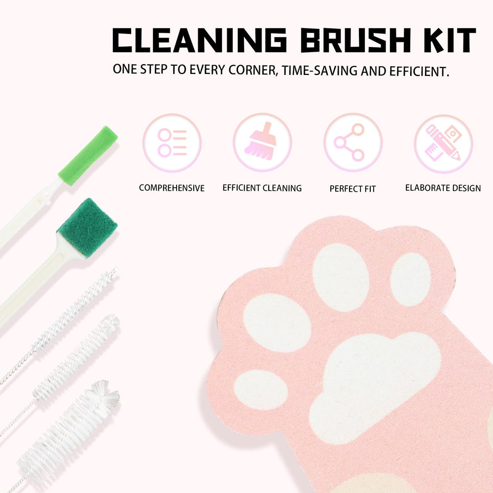 AIMAOGOU brosses fontaine vertes, nettoyage précis des coins pour eau propre.