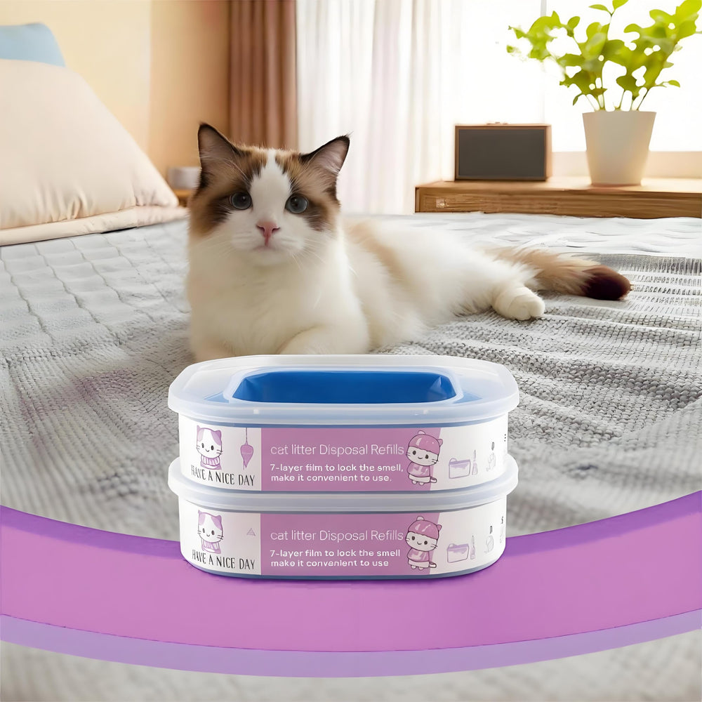 Cartouche AIMIDODO recharge 28ft, compatibilité Pet Genie Standard/Plus/Style Pail.