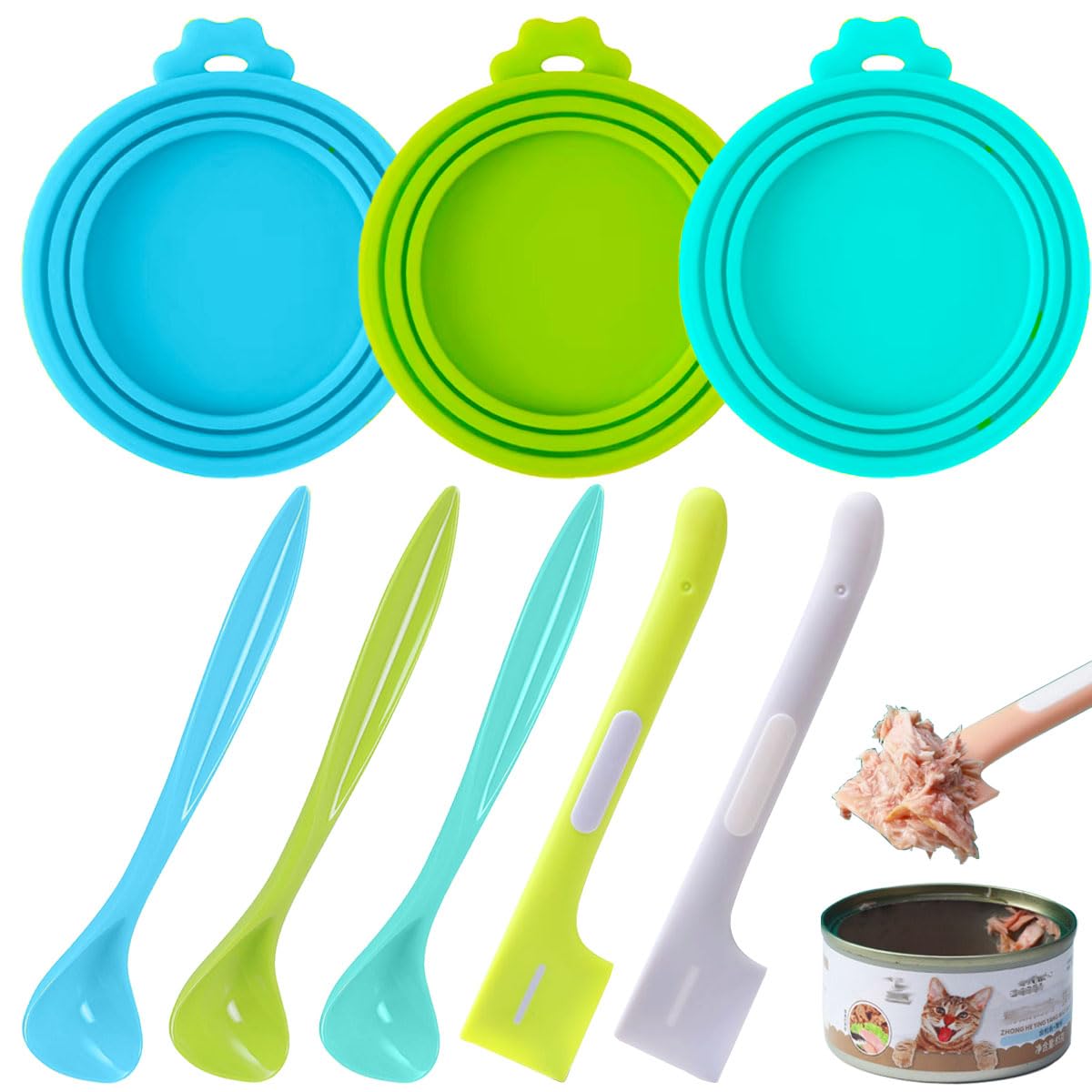 Ainvhh: couvercles-boites-nourriture-animaux pour garder les aliments frais.