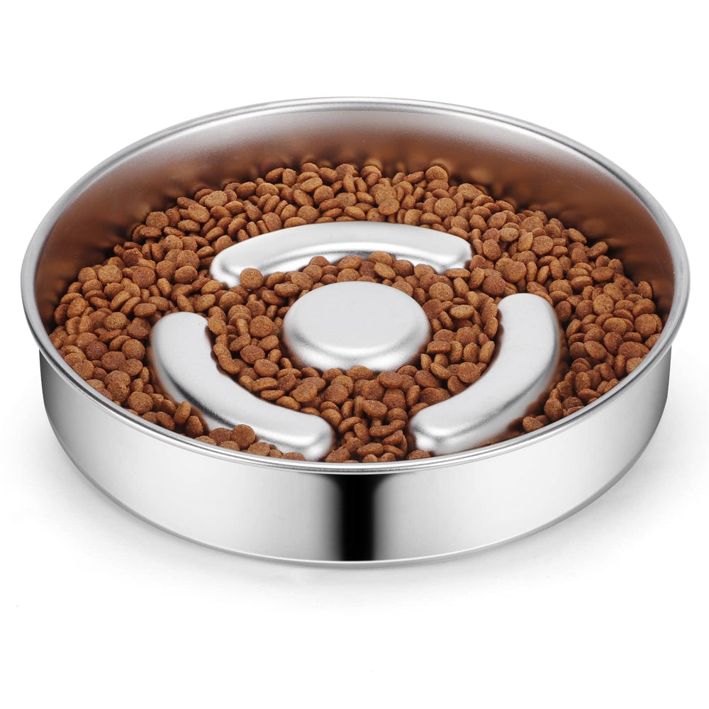 Bol pour chien en acier inoxydable 304 AIPERRO, durable et sans odeur.