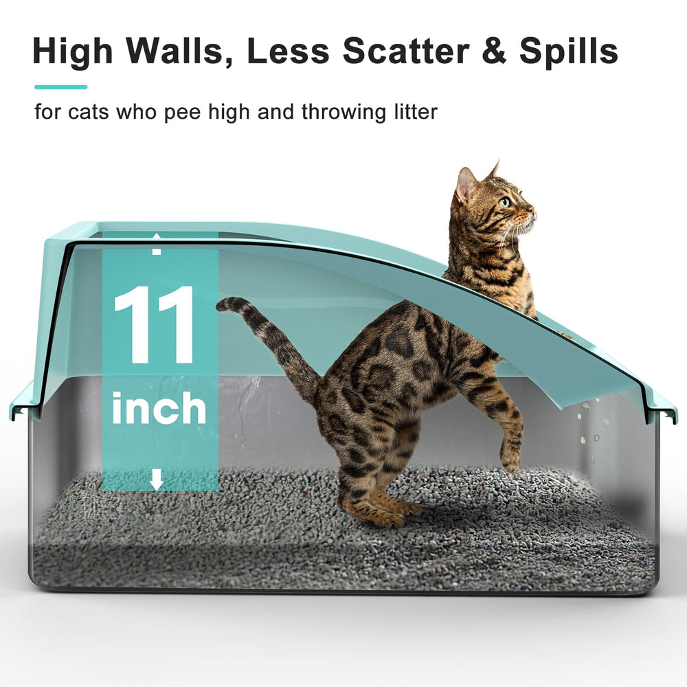 Tapis-litière AIPERRO double couche capture les grains et facilite le nettoyage.