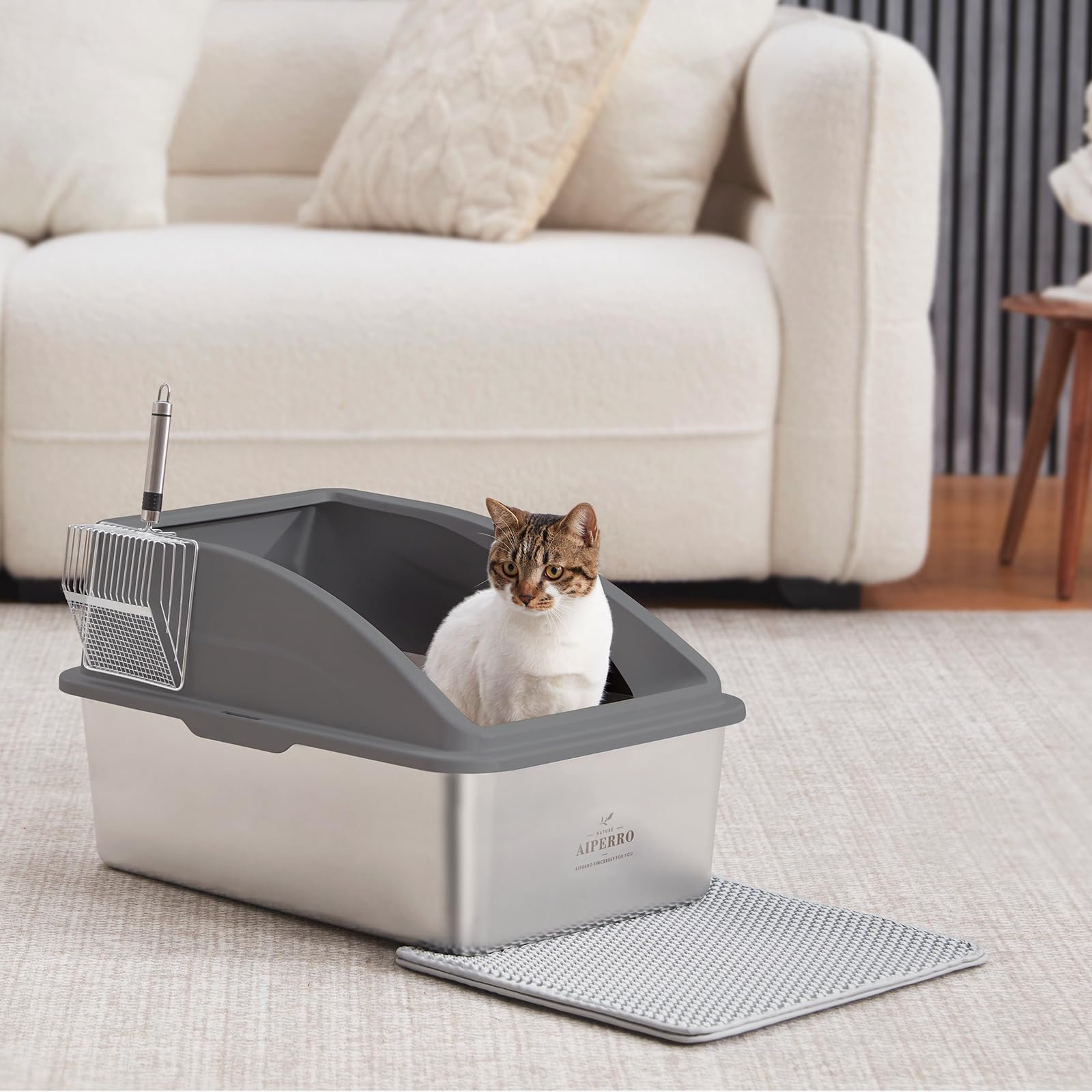 Utilisation multi-chats avec AIPERRO, parfait pour foyer multi-chats