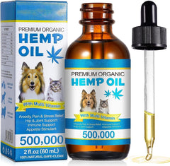 AIQIUSHA huile chiens et chats 60 ml flacon, apaisement potentiel et mobilité.