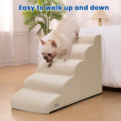 Airpanda échelle-chien-3-etages-canape — parfaite pour accéder rapidement au canapé.