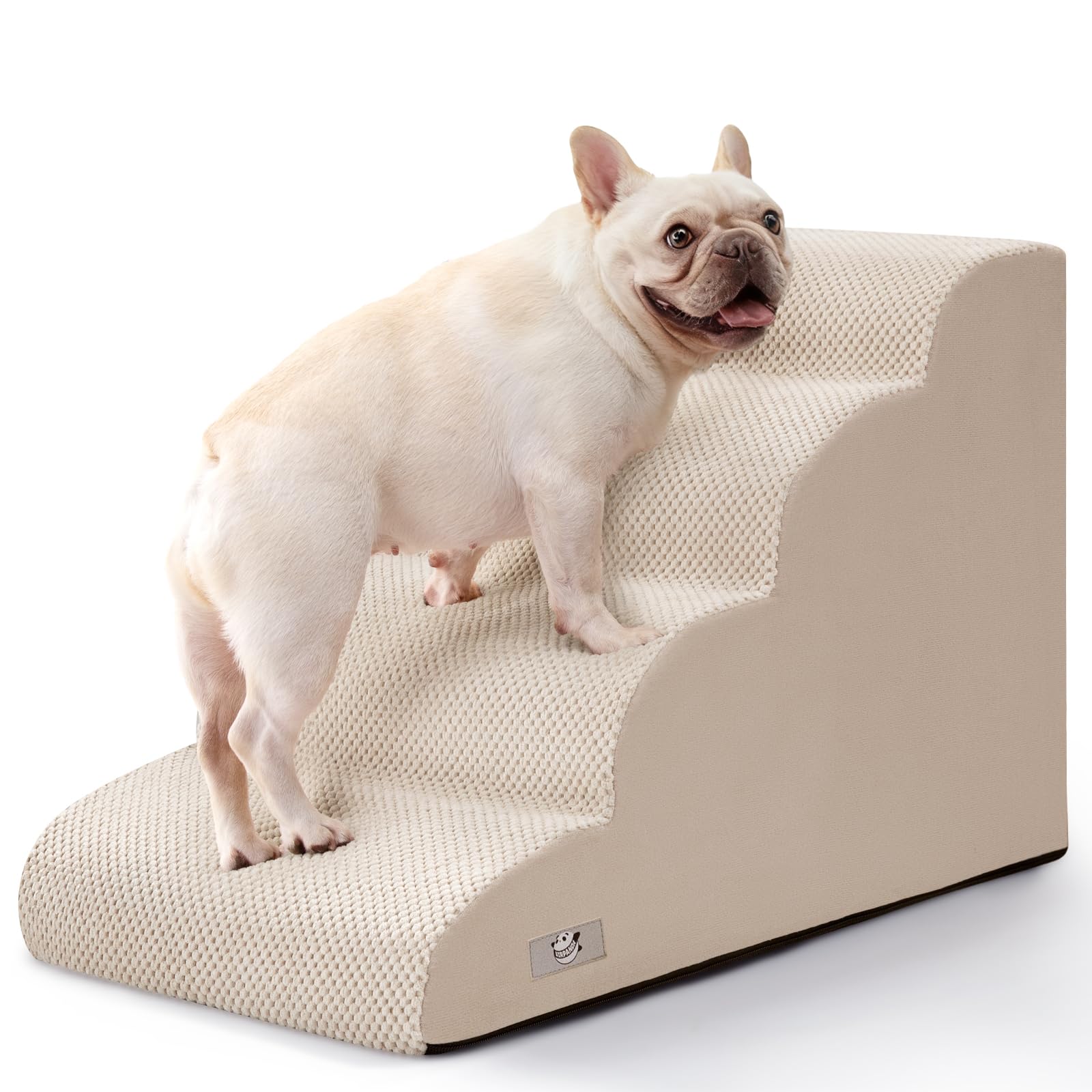 Airpanda escaliers chien pour lit 4 étapes, aide à monter en sécurité