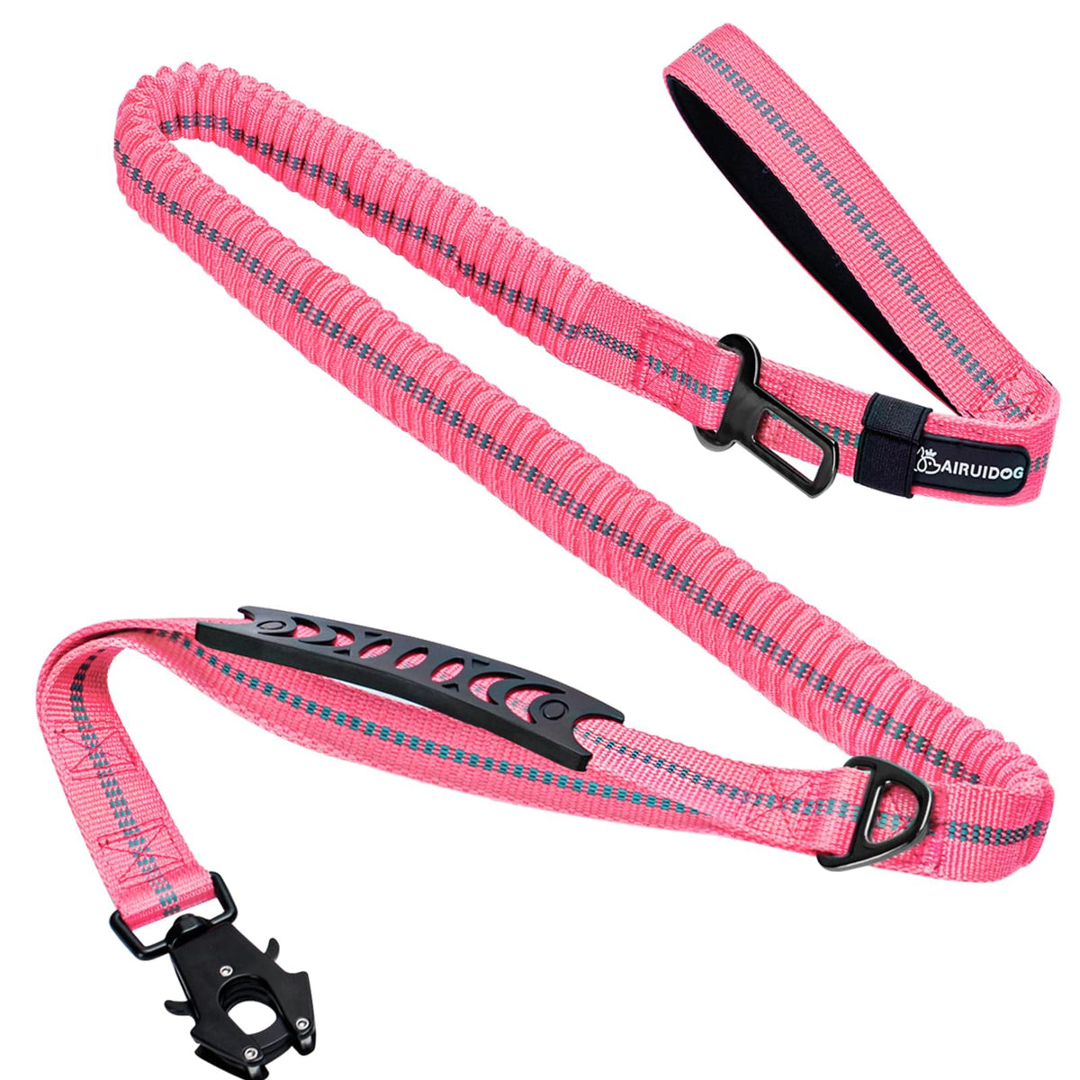 AIRUIDOG laisse avec attache rapide et rotation 360°, pratique et sûre.