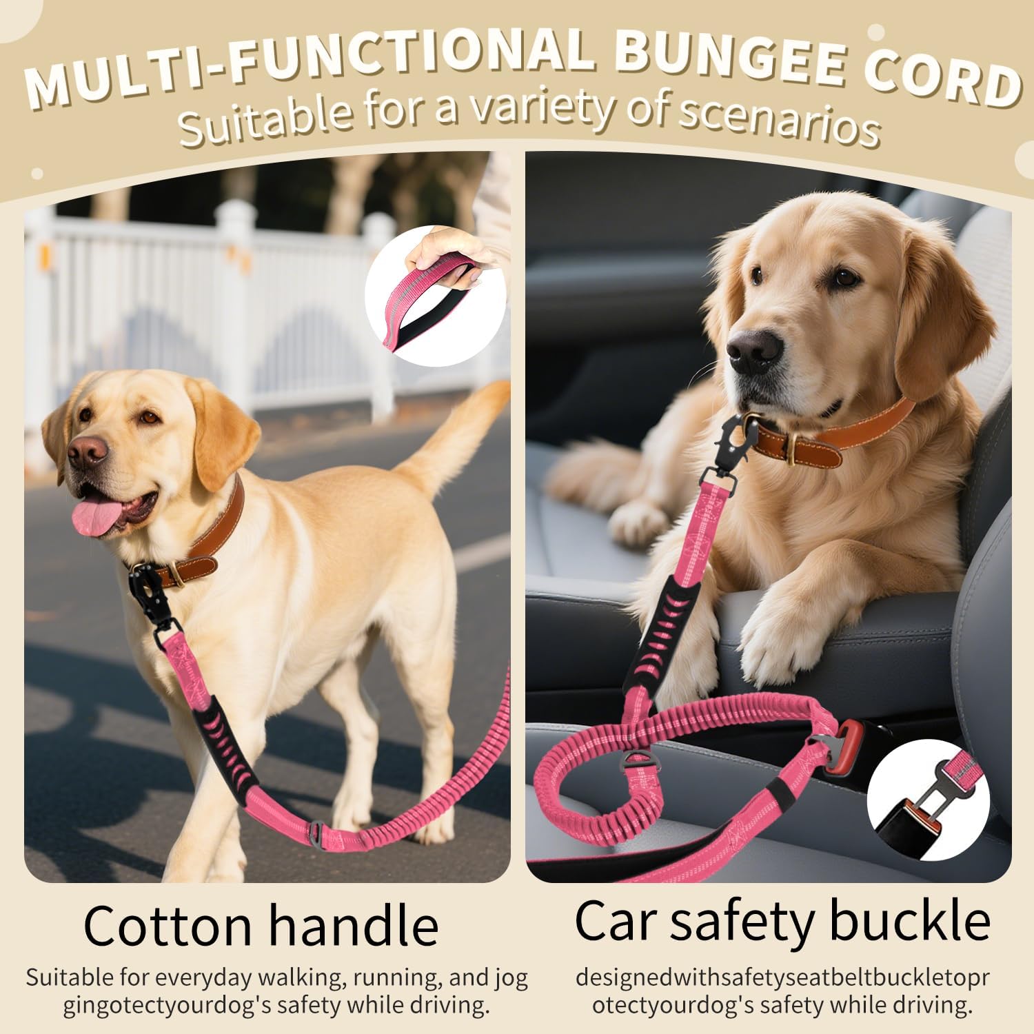 AIRUIDOG boucle ceinture sécurité véhicule pour trajets plus sûrs.