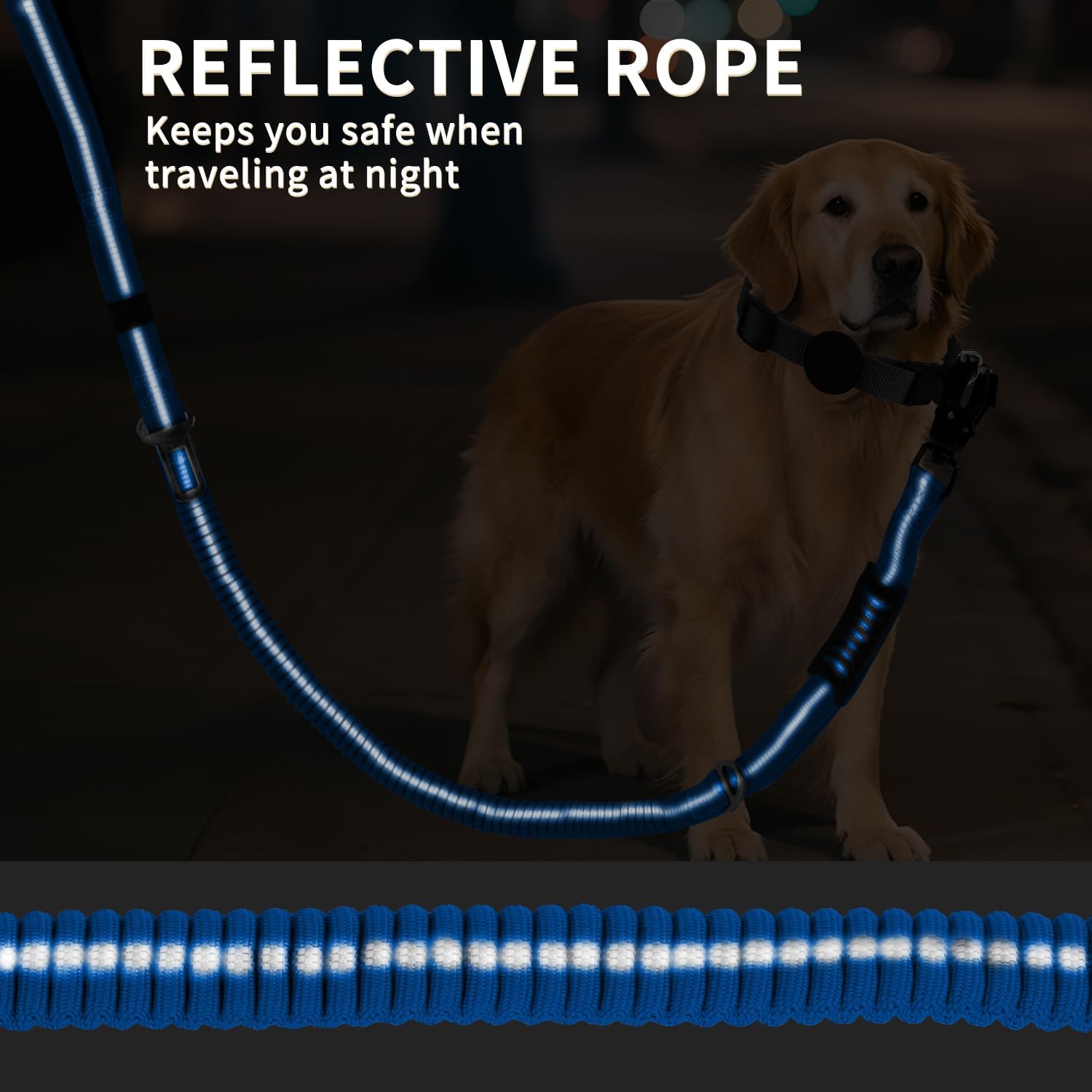 Clip sangle ceinture AIRUIDOG pour sécuriser le chien dans le véhicule.