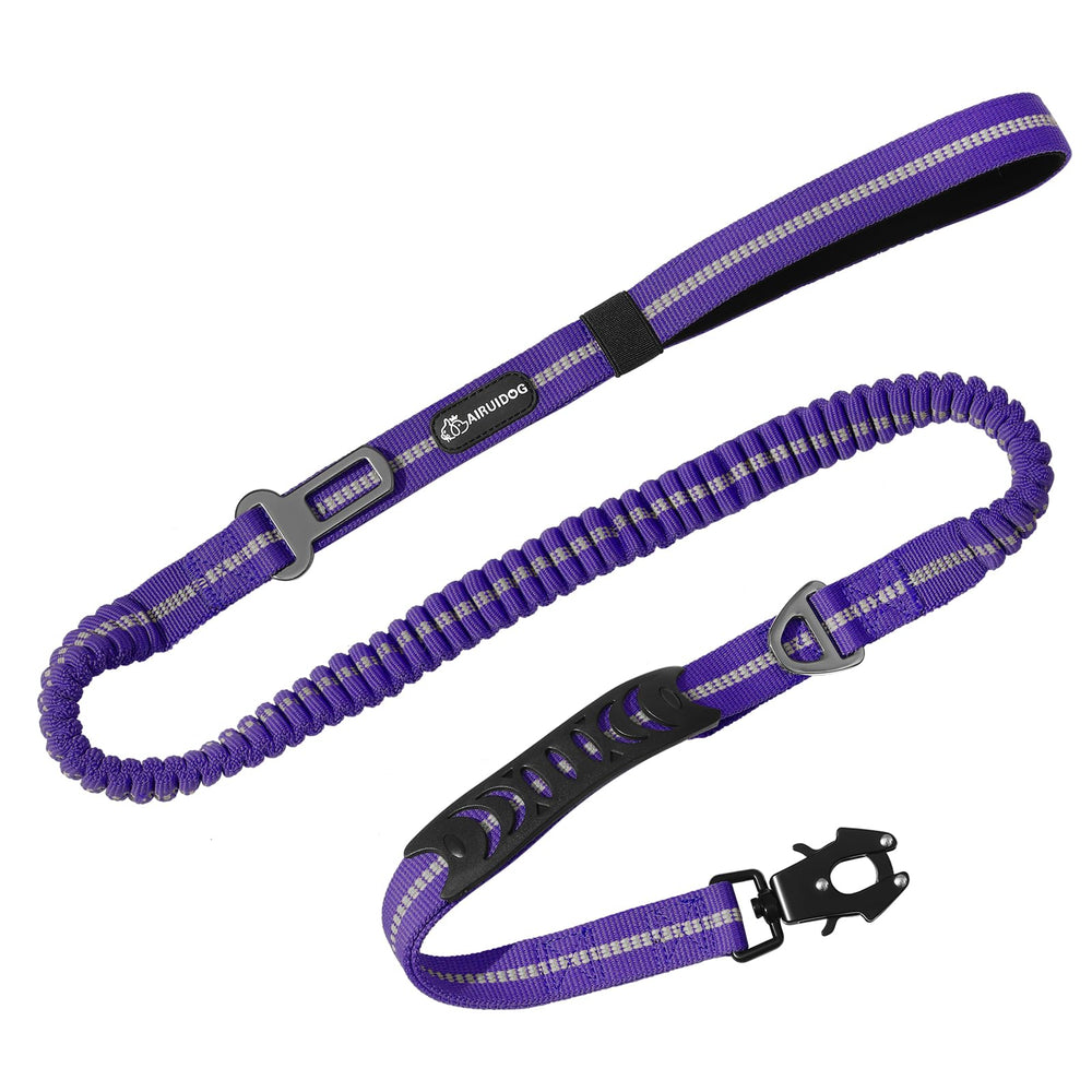 AIRUIDOG Laisse Anneau en D et rangements : pratique pour sacs et friandises lors des balades.