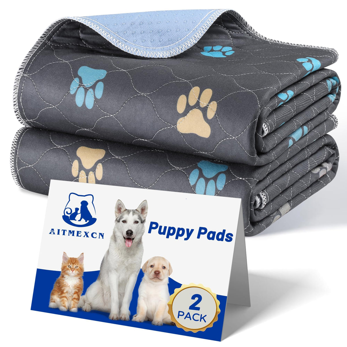 Aitmexcn tapis-pipi-chien-absorption-elevée: absorption rapide et sol propre.