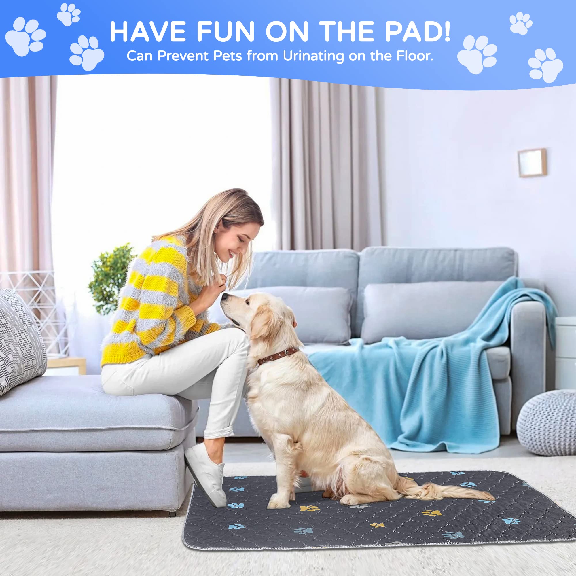 Aitmexcn tapis-pipi-chien-utilisation-voiture-maison: idéal pour maison et trajet en voiture.