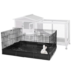 Aivituvin extension parc – espace 16 pieds carrés pour petits animaux.