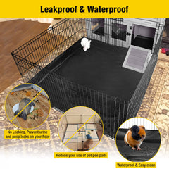 Liner PVC imperméable Aivituvin empêche salissures et retient le foin.