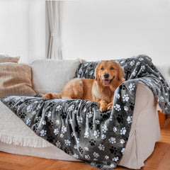 AIWEK tapis chien imperméable imprimé motif protège canapé des liquides et taches.