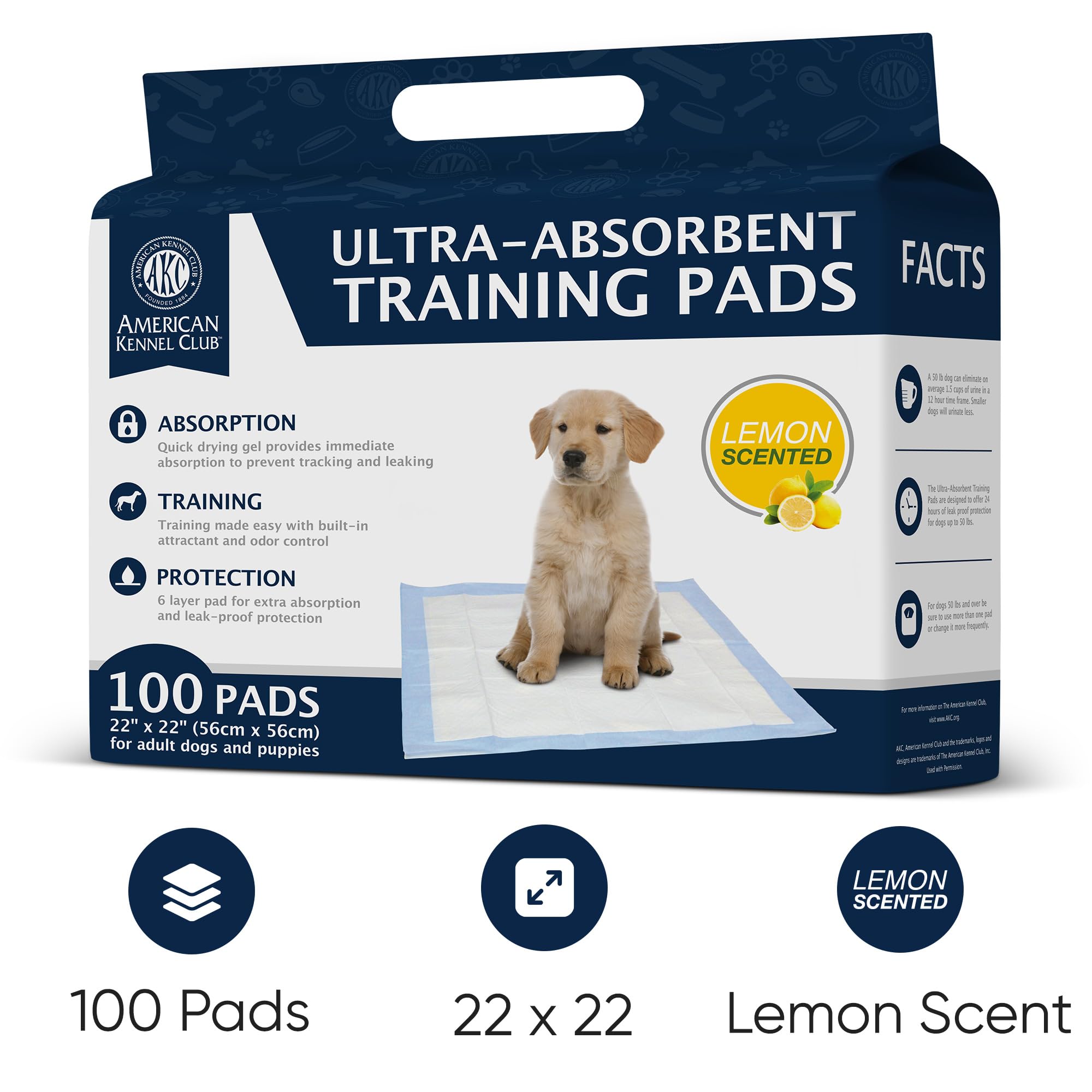 Tapis AKC absorbant, séchage rapide grâce au gel.