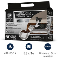 AKC tapis absorption rapide charbon garde les pattes propres.