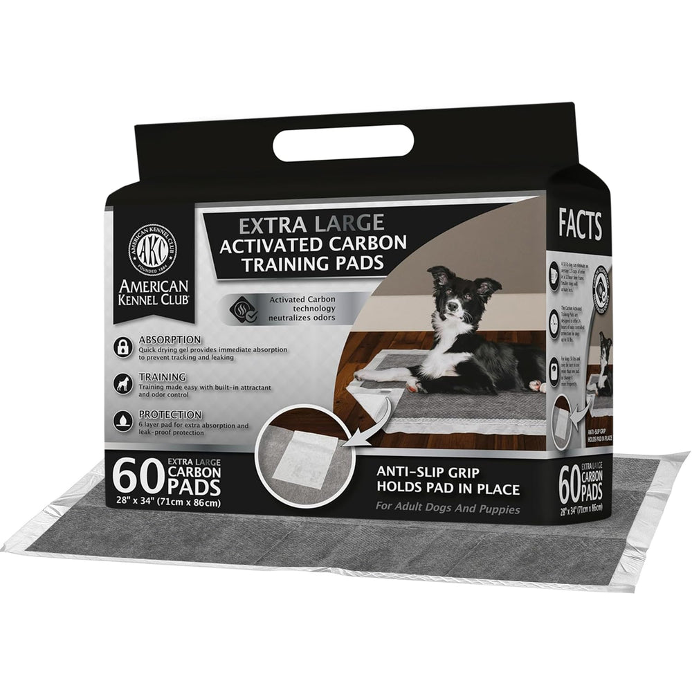 AKC tapis charbon anti-glisse pour chiot protège le sol.