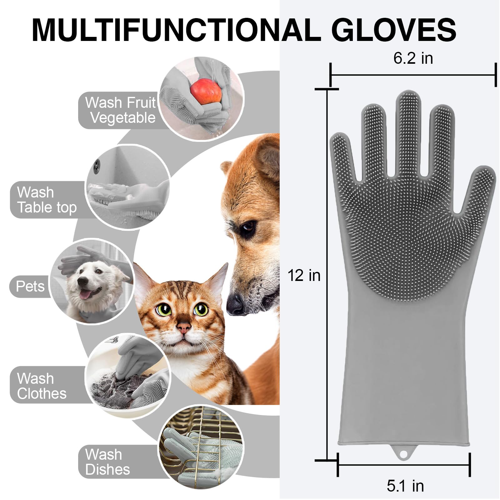 Etui de rangement pratique pour garder les gants assortis.