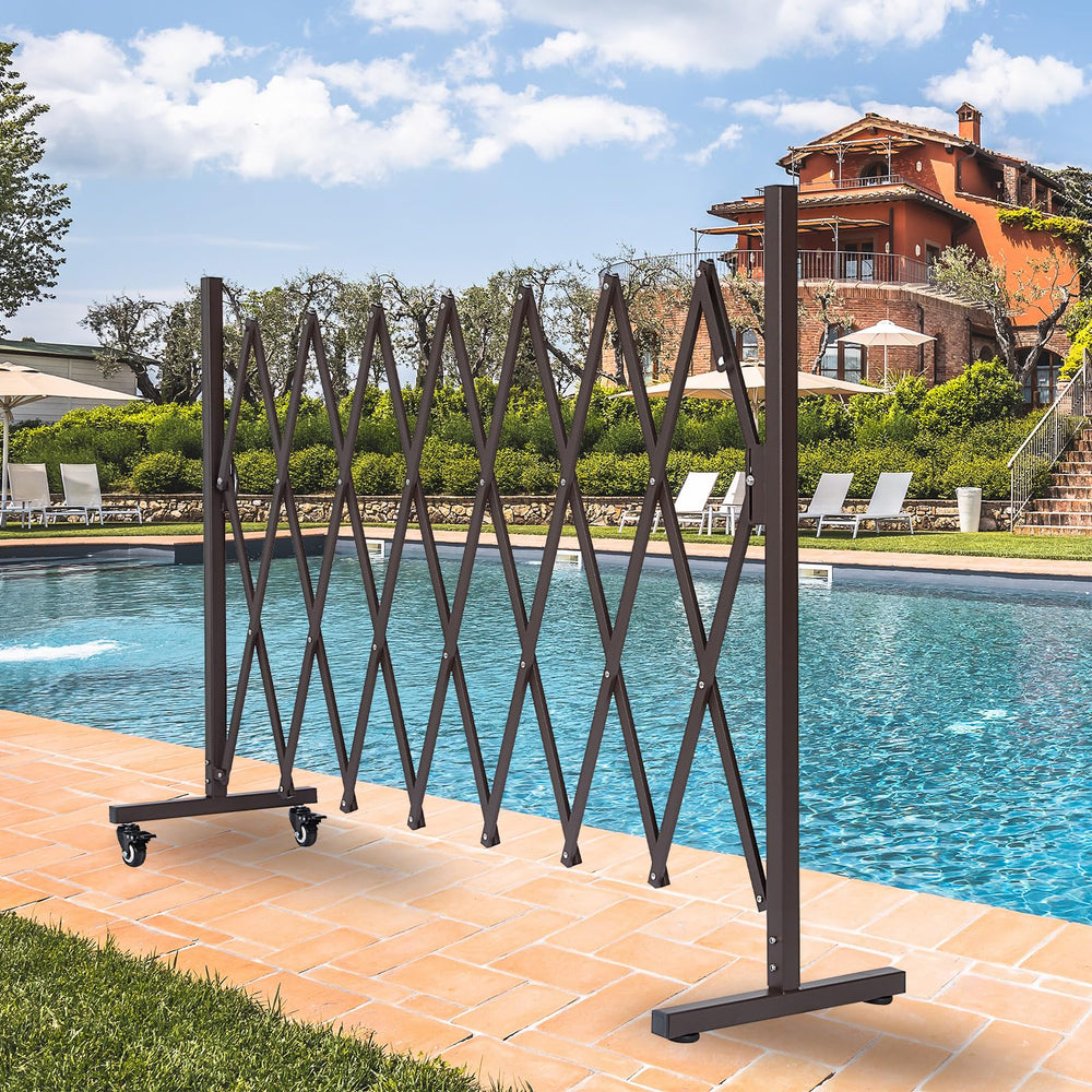 Barrière AkiiGer marron, usage porte et seuil pratique et décoratif