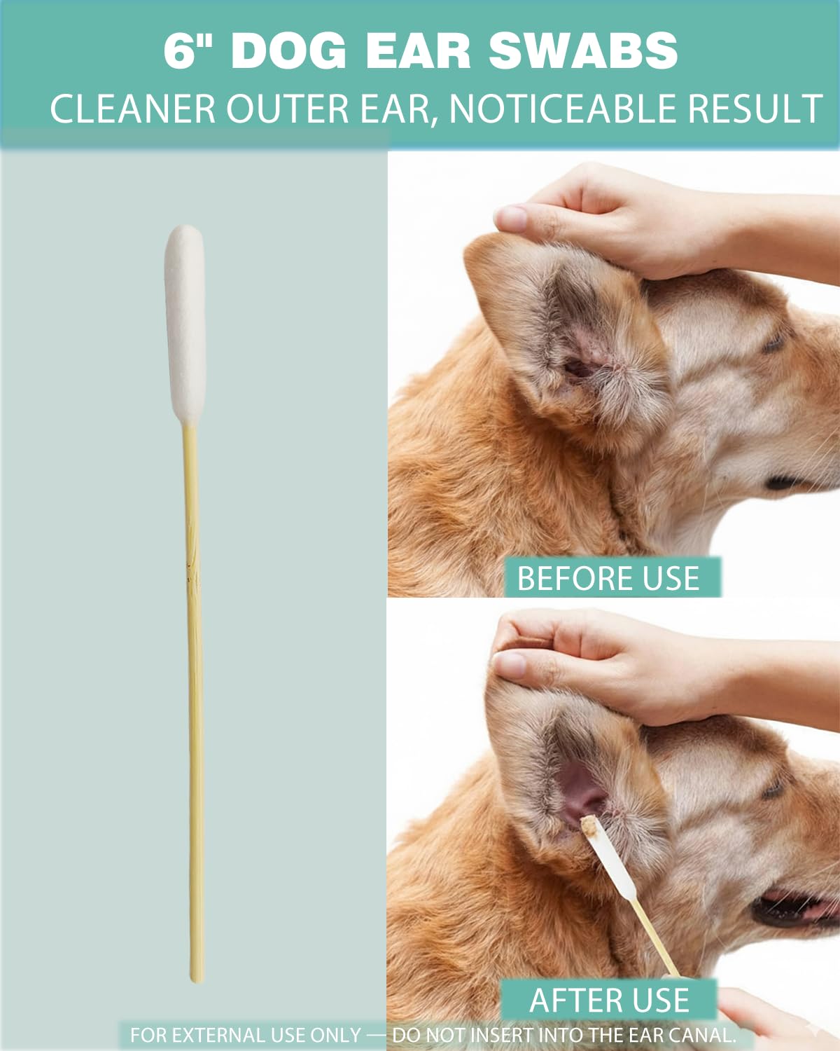 AkoSlale batonnets pointes coton grandes absorbantes pour salissures quotidiennes