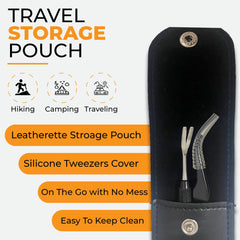 AKOSN etui-cuir-pratique, étui élégant pour emporter le kit.